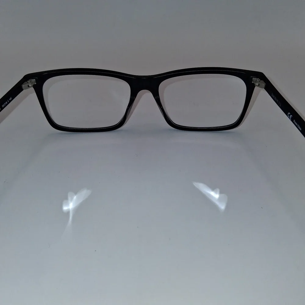 Nike Eyeglasses Frames 7253 008 Matte Black Rectangle Full Rim 55-16-145